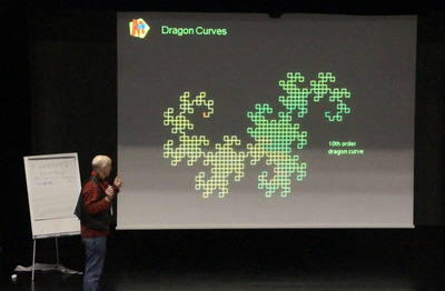 Dragon Curves on powerpoint